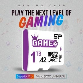 1TB Superior Gaming Micro SDXC UHS-I (U3) V30 4K A2 MicroSD ROG Ally Nintendo-Switch
