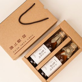 [선물세트] 고소미가 저온압착 들기름 350ml * 2병