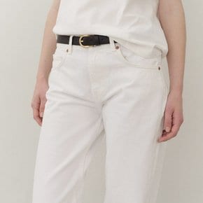 Around belt Black with Gold buckle 로서울 벨트