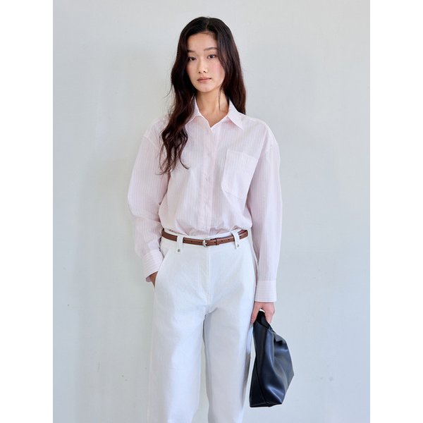 Classic Striped Shirt (Pink)