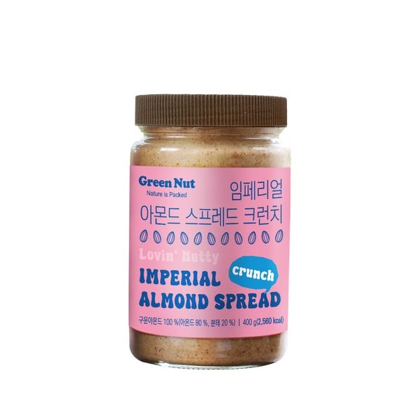 (C) 임페리얼 아몬드버터 크런치 1통 400g