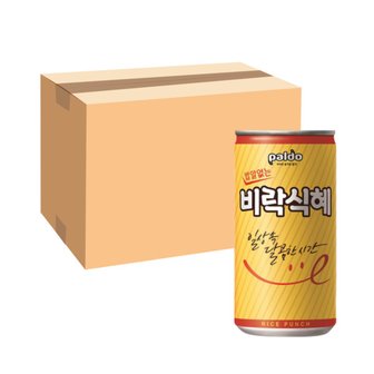  팔도 밥알없는 비락식혜 175ml x 30개 사무실음료 숙취해소음료