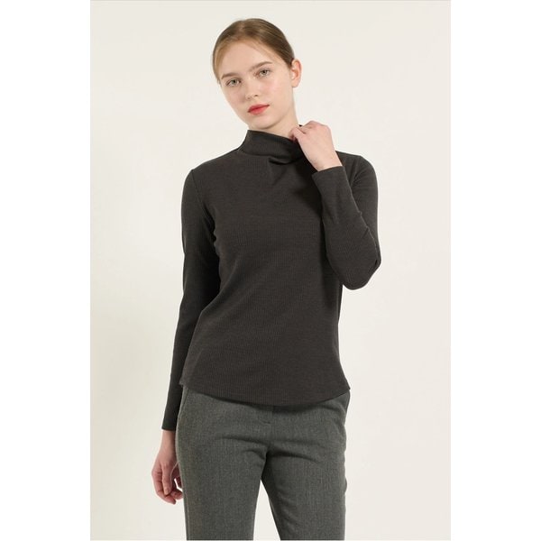 [여주점] 카울 네크 콜지 티셔츠 B4DAX415