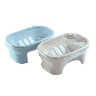 제이큐 욕실용품 롱 비누갑 블루 X ( 4매입 )