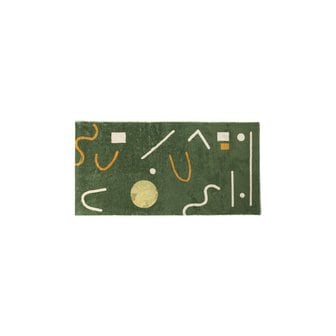 daydreamer 그린 브릭스 인테리어 미니러그