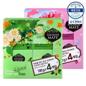 [애경] 샤워메이트 비누 100g 4입 x2개