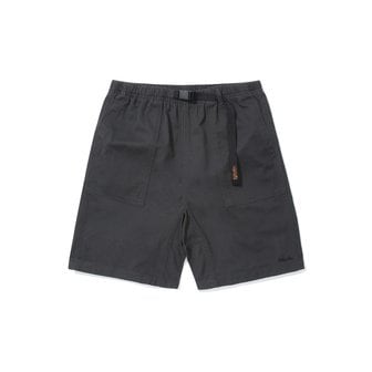 컬럼비아 유니버시티 SL-LABEL BELTED COTTON SHORTS PANTS 차콜