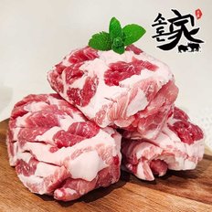 신세계라이브쇼핑 [소돈가] 한돈 문경쑥돈 냉장 칼집 등갈비+목살구이 600g