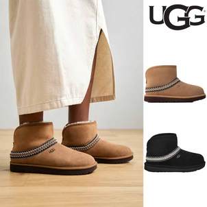  어그 부츠 미국 UGG 빅키즈 크레센트 클래식미니 성인착용