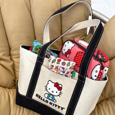 그레이맨션 바쿠 X 산리오 키티 콜라보 BAGGU X Sanrio Hello Kitty and Friends