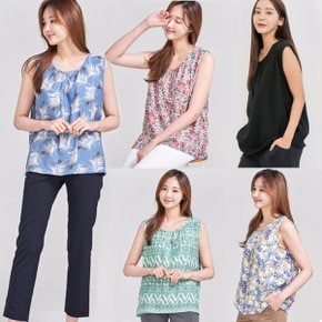 2413 빅사이즈 인견 나시 티셔츠 민소매티셔츠 블라우스(~2XL)