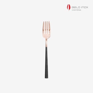 벨로아이녹스 네오 로즈골드 케이크 포크 블랙 1p