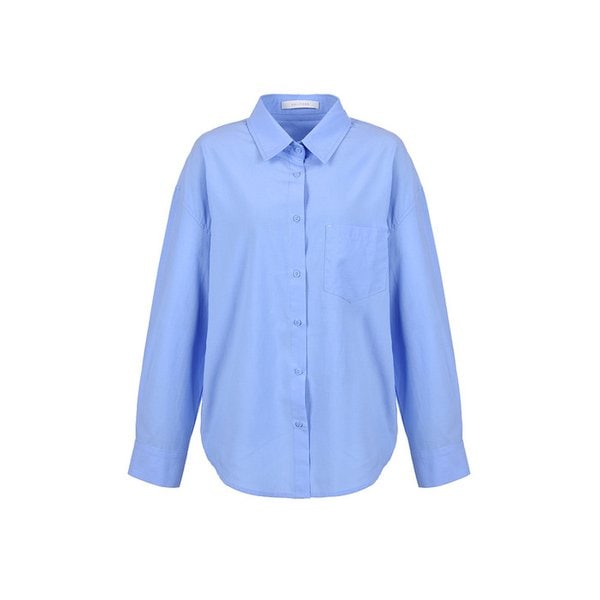 포켓 바텍 코튼 면 셔츠_DW5SB700