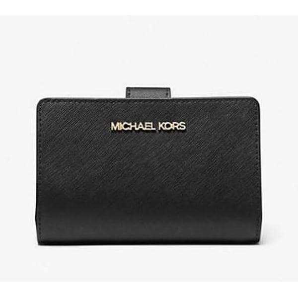 [국내배송]마이클코어스 미디엄 크로스그레인 가죽 지갑 35F7GTVF2L