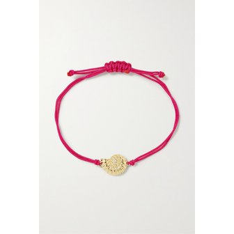 YVONNE LEON PARIS 이본 레옹 9캐럿 골드 코르드 다이아몬드 팔찌 33258524072365120