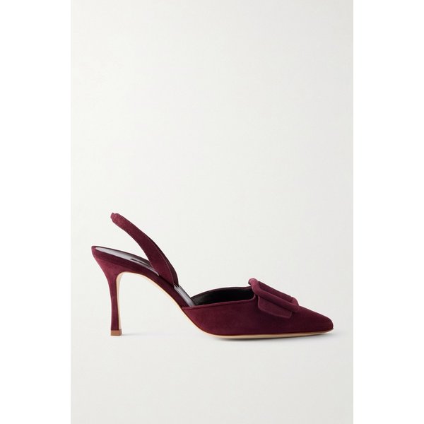 메이슬리 70 버클 스웨이드 슬링백 펌프스 46376663162937188