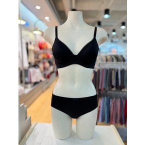 [파주점] 바바라 베이직 데일리 블랙 몰드 브라 팬티 세트 ABR4923F,ABP4323H