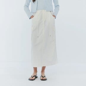 Freya Nylon Cargo Long Skirt