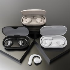 히사넷DW10 Bluetooth 5.3 HiFi 귀걸이형 무선 이어폰 귀를 막지 않는다 공기 전도 노이즈 저감