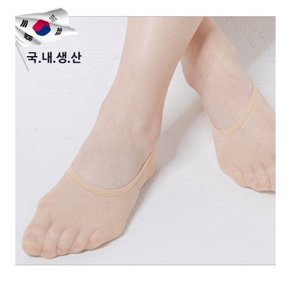 국산 논슬립 고급원사 여성 덧신10매