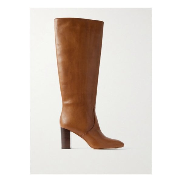 로플러 랜달 골디 가죽 니 부츠 탠 브라운 46376663162925587