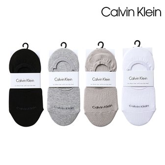 Calvin Klein 양말 숙녀 무봉제 편직 덧신 CK11334 (4color)