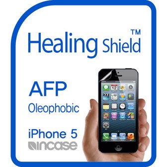 Healing Shield 힐링쉴드 아이폰5 인케이스 AFP 올레포빅 액정보호필름 2매(HS140307)