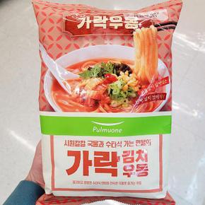 풀무원 가락 김치우동 486.6g x 1개 아이스박스포장