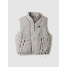 Corduroy Padding Vest WHVWE4912F