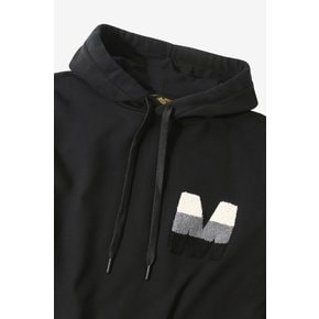 [기모] TILNO - M Logo hoodies_BLACK_LNVA0TS92 (남여공용)
