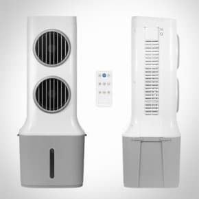 이동식 리모컨 BLDC 에어쿨러 냉풍기 30리터 48W_냉방기 사무실 업소용 얼음 에어컨 냉 선풍기 LMAC-N240W