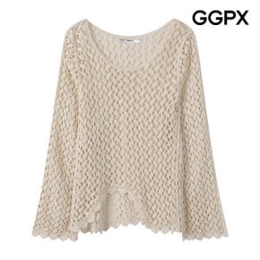 빗살 네트 썸머 니트 (GQ4KP022F)