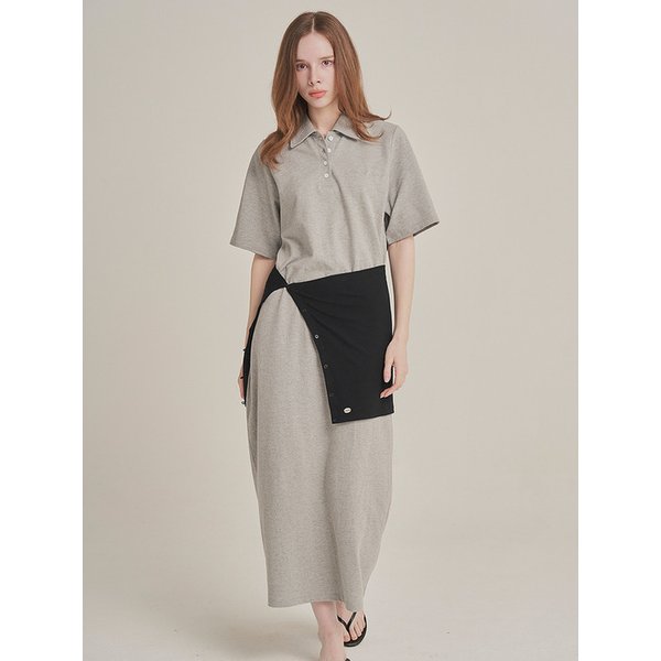 PK Maxi Dress _ Gray
