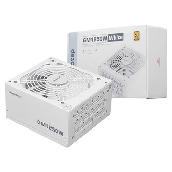 아이코다 Segotep GM1250W 80PLUS GOLD 풀모듈러 ATX 3.1 (PCIE5.1) 파워 화이트 (ATX/1250W)