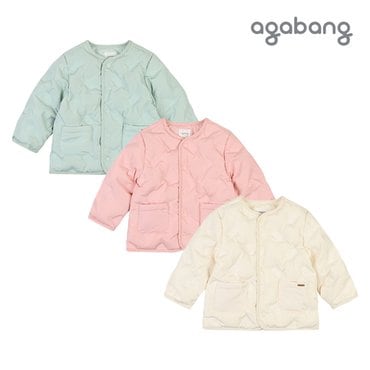 아가방 [아가방 겨울]위니무봉제점퍼(IVORY,PINK,MINT)_01Q755001