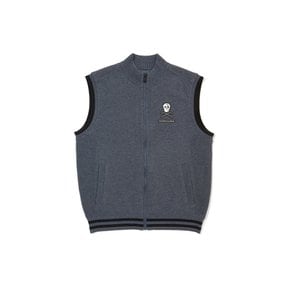 M TN BACK LOGO POINT WINDPROOF KNIT VEST (LQ3TV73M)