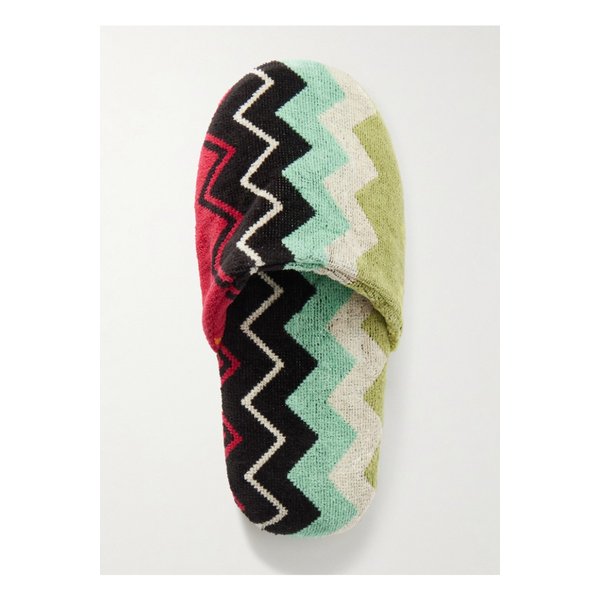 지아코모 스트라이프 테리 코튼 슬리퍼 멀티컬러 46376663162938160