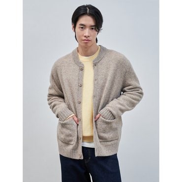 빈폴 Cozy&Fuzzy 라운드 카디건  베이지 (BC4Y5AC62A)