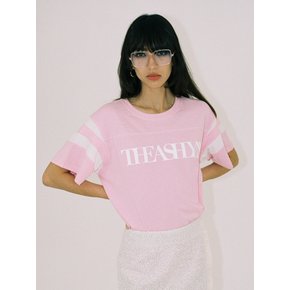 BASEBALL LOGO T SHIRT_PINK