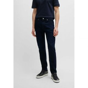 4727662 BOSS H-DELAWARE - Slim fit jeans dark blue fifteen