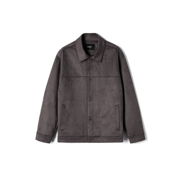 남성 인조 스웨이드 칼라넥 점퍼 (SEPIA) (HBAUJ12)