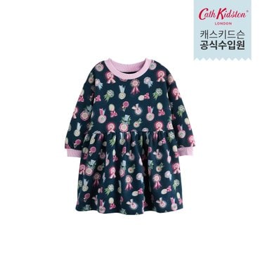 캐스키드슨 키즈 롱 슬리브 스웻 드레스 - 미니 로제트 (CK-K91192940_SET)