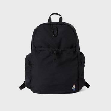 후아유 Steve Nylon Drawstring Backpack WHBGF2421A