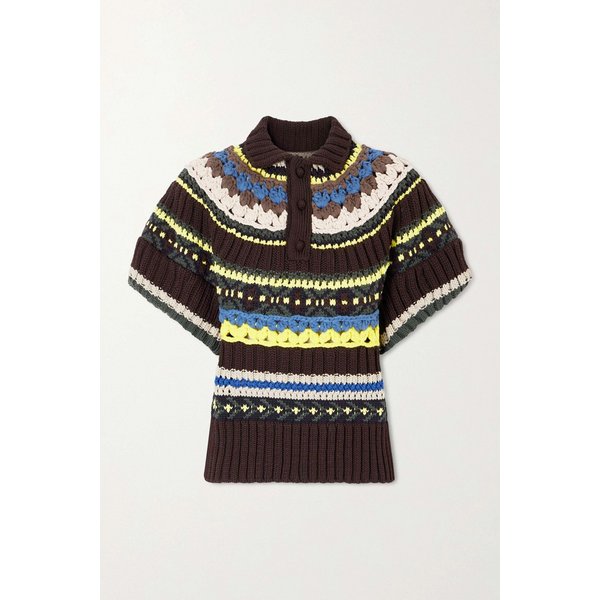 멀티 스트라이프 니트 폴로 셔츠 46376663162958858