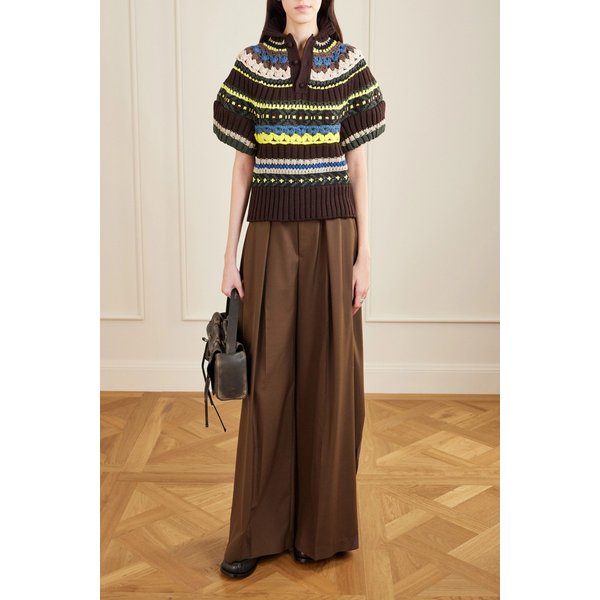 멀티 스트라이프 니트 폴로 셔츠 46376663162958858