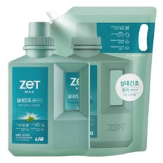 리큐 제트 맥스 탈취 파워겔 멘톨(용기2.7L + 리필 1.8L)