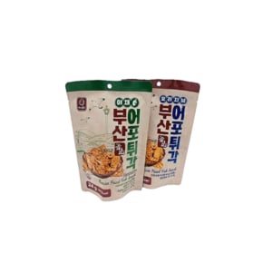 부산 어포튀각 야채맛 24g 오리지널 28g 1팩 주전부리 간식