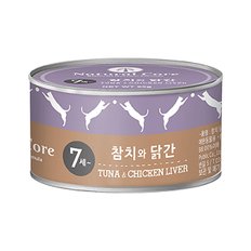 네츄럴코어 고양이캔 시니어 참치닭간 95g x 24개/박스