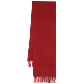 81030007W00Q7 H401 RED scarf embroidered in wool