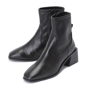 베네통 Square heel ankle boots_8G9MDD018700